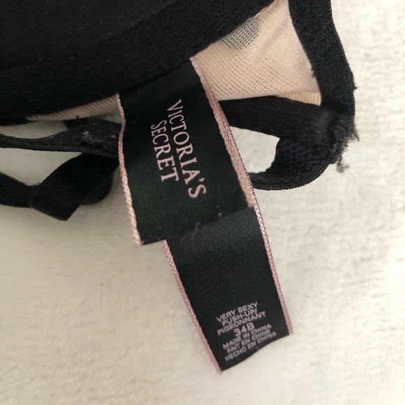 Victoria’s Secret very sexy push-up pigeonnant bra, size 34B - Picture 6 of 6